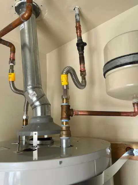 Water heater installation and plumbing repair in Dixon Branch